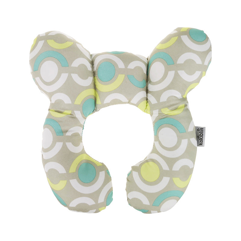 Baby pillow - safety seat neck guard fixed