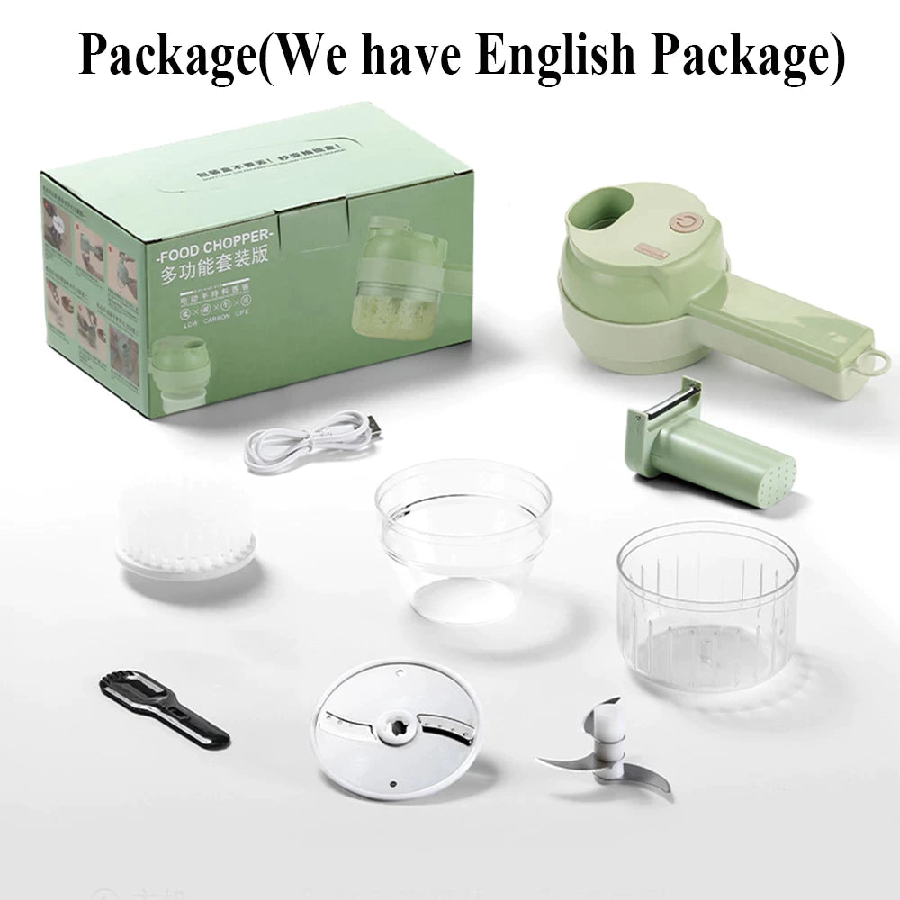 Hand-held food processor