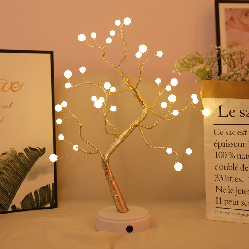 Christmas Explosion Style LED Copper Wire Light Tree