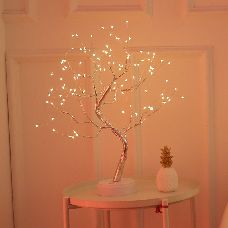 Christmas Explosion Style LED Copper Wire Light Tree