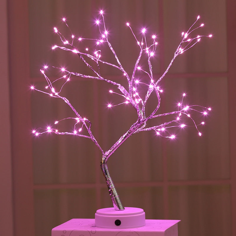 Christmas Explosion Style LED Copper Wire Light Tree