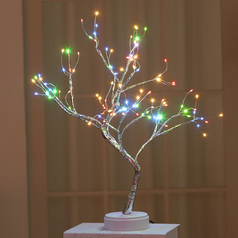 Christmas Explosion Style LED Copper Wire Light Tree