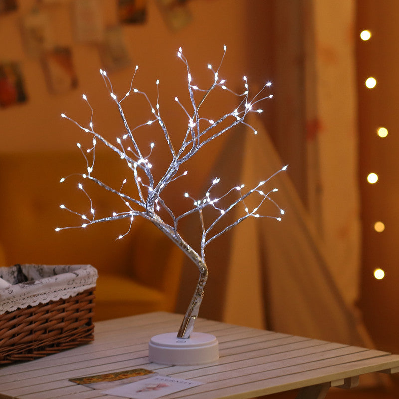 Christmas Explosion Style LED Copper Wire Light Tree