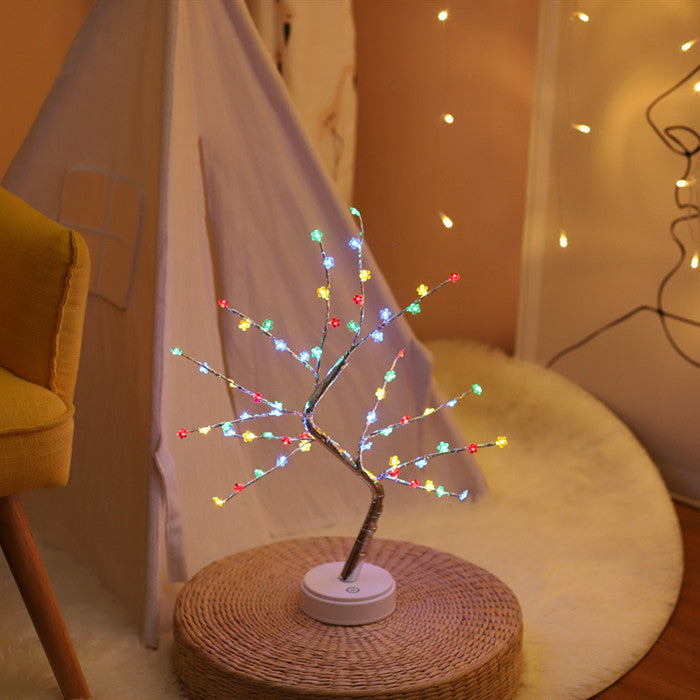 Christmas Explosion Style LED Copper Wire Light Tree