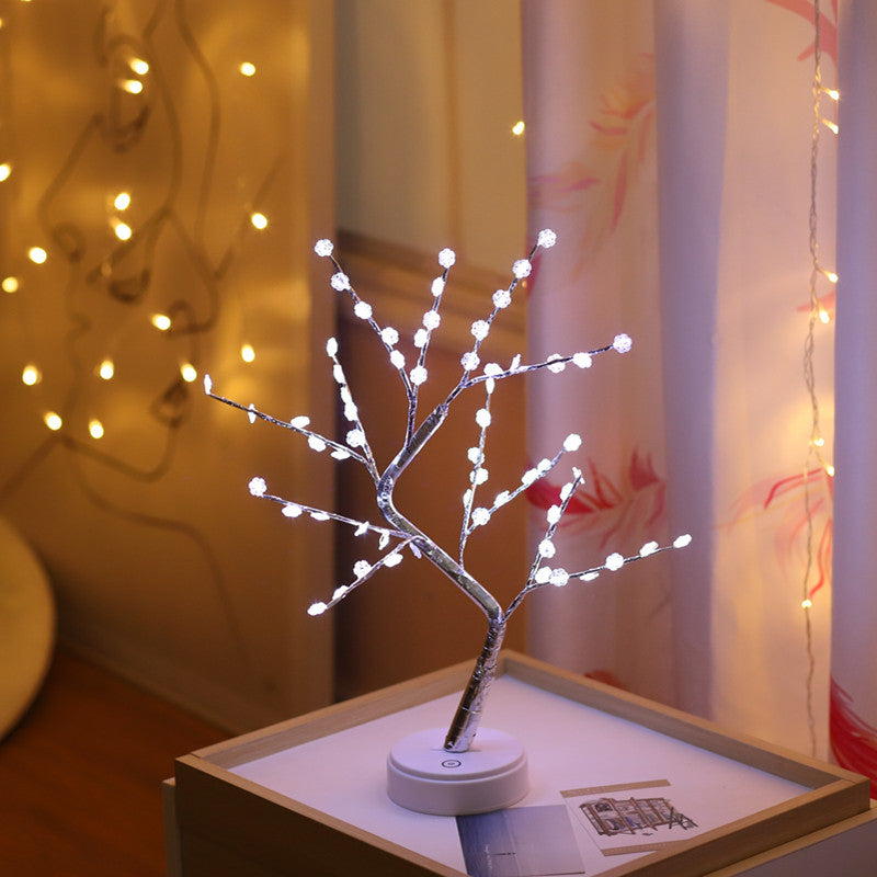 Christmas Explosion Style LED Copper Wire Light Tree