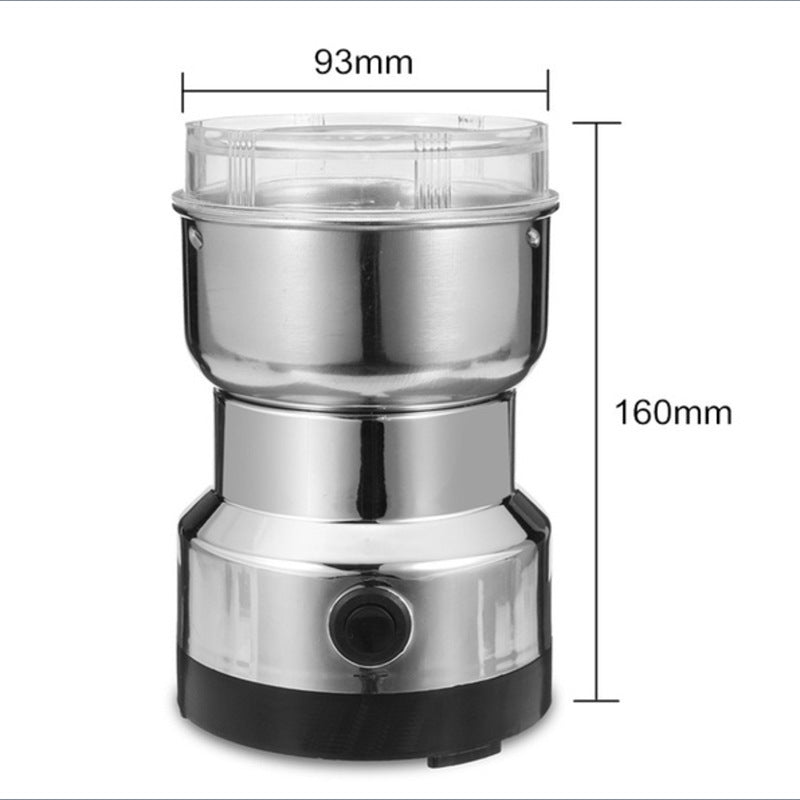 Stainless steel grinder electric coffee bean grinder