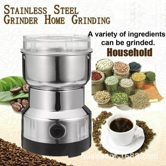 Stainless steel grinder electric coffee bean grinder