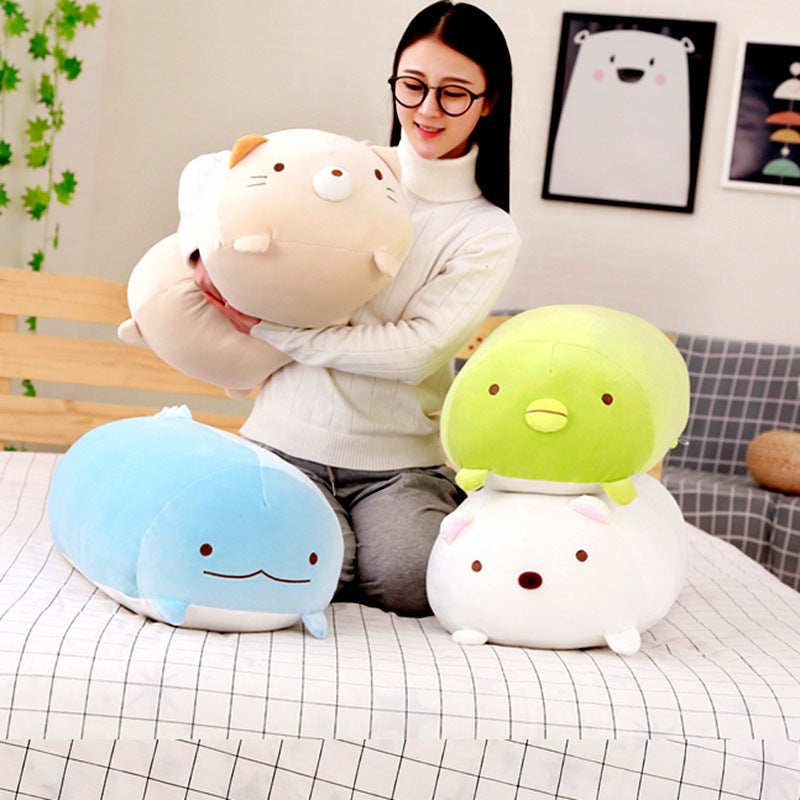 Cute down cotton corner pillow cushion