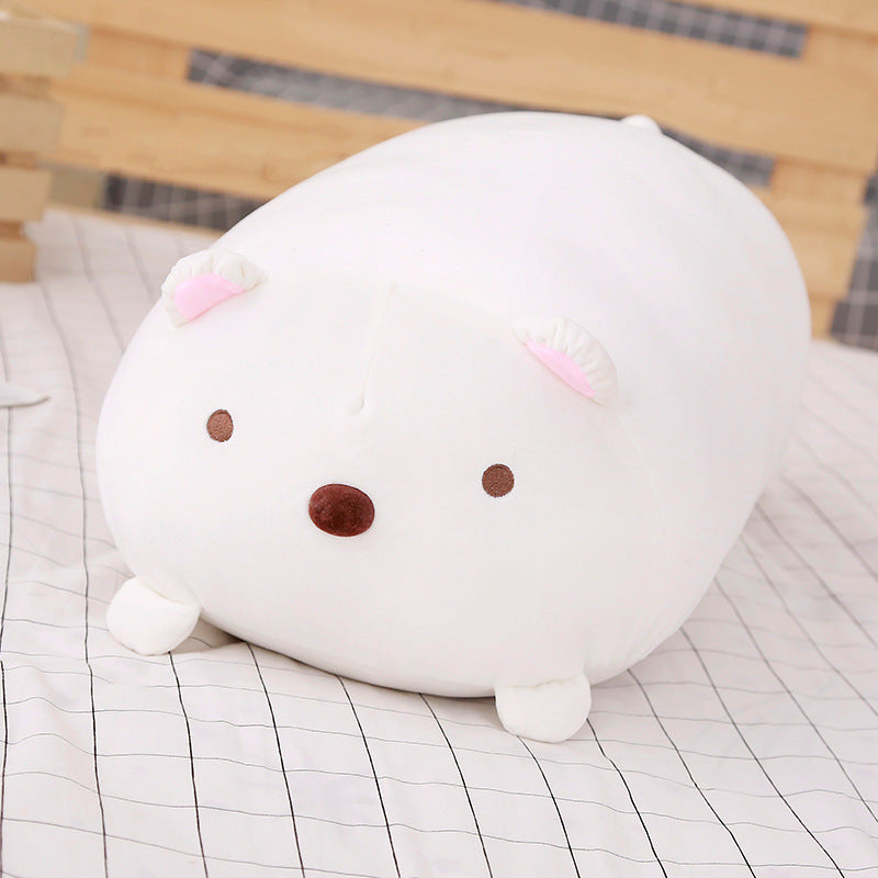 Cute down cotton corner pillow cushion