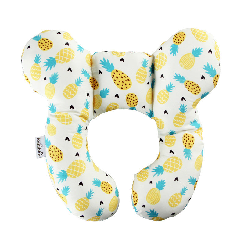 Baby pillow - safety seat neck guard fixed