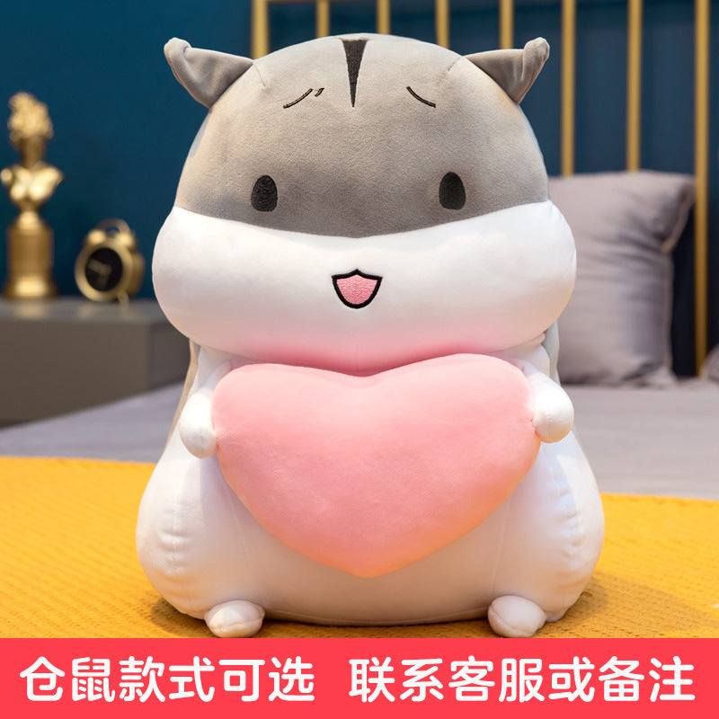 Cute Hamster Hand Warmer Pillow Doll