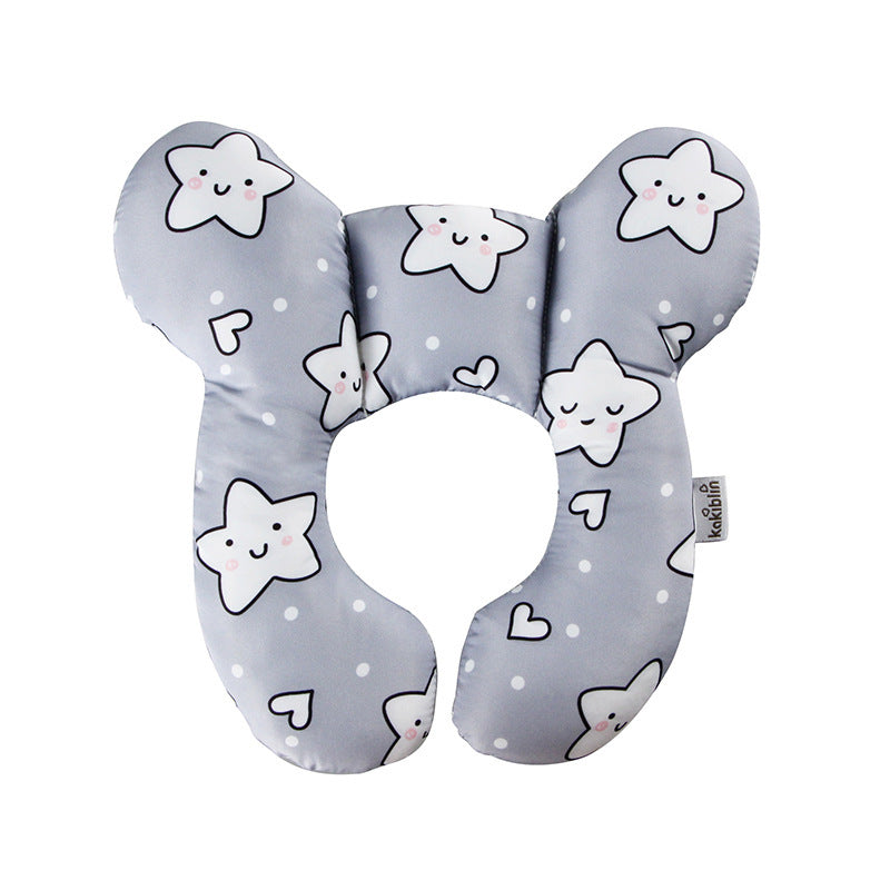 Baby pillow - safety seat neck guard fixed