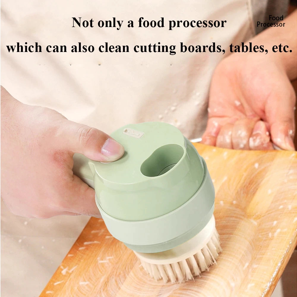 Hand-held food processor